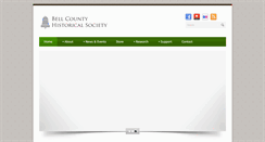 Desktop Screenshot of bellcountyhistorical.com